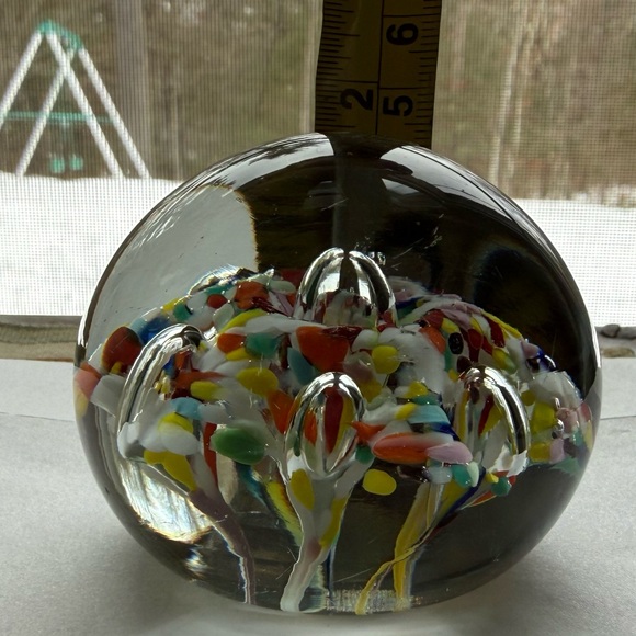 Colorful Glass Paperweight - Picture 9 of 9